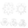 Tofficu 2pcs Snowflake Silicone Molds for Crafts Epoxy Art Home Decor Christmas Ornaments Flexible and Easy to Use for Handmade Decorations view 4
