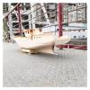 GeRRiT 1/30 Trawler Model Wooden Boat Model Kit DIY Hand-Assembled Frame Boat view 4