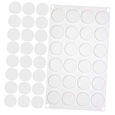SHINEOFI 1set Silicone Wax Sealing Pad for Invitations Flexible Wax Seal Mold for Unique Designs Cavity Silicone Melt Mat Stickers for Easy Use