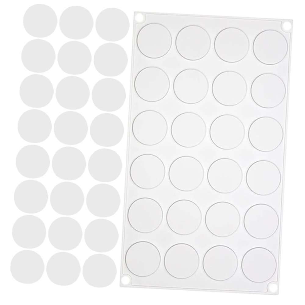SHINEOFI 1set Silicone Wax Sealing Pad for Invitations Flexible Wax Seal Mold for Unique Designs Cavity Silicone Melt Mat Stickers for Easy Use