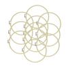 Tofficu 12pcs Adjustable DIY Embroidery Hoop Cross Stitch Frame for Crafting and Quilting for Beginners and DIY Enthusiasts view 1