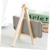 HOODANCOS 15pcs Display Easel Stand Floor Wooden Triangle Easel Drawing Portable Art for Artists Students Home view 2