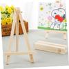 HOODANCOS 15pcs Display Easel Stand Floor Wooden Triangle Easel Drawing Portable Art for Artists Students Home view 3