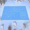 Self Healing Cutting Mat,Double Sided Durable Non Slip PVC Cutting Mat,A3 Grid Lines Art Craft Rotating Mat for Sewing Quilting Scrapbooking Art Crafts projects (Blue) view 3