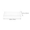 Veemoon Transparent Keyboard Protector Durable Cover for Mechanical Keyboards Dust Cover Removable and Washable Fits Standard Keyboards view 2