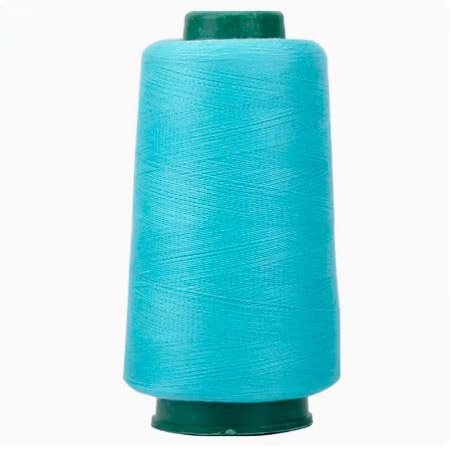 203 Polyester Three Thick Sewing Thread/Jeans Thread Hand Stitching Canvas coarse Cloth Turmeric Denim Thread Sewing Machine (Sky-Blue)