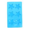 STOBOK Six-hole Five-pointed Star Mold Cupcakes Cookie Baking Mold Bakeware Mold Star Shaped Crackers Resin Mold Molde De Para Resina Soap Donut Mold Cake Mold Manual, 3X16.8X28CM, Blue view 1