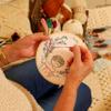 Circulo Embroidery Hoop - 6pcs 8.98in / 22.8cm - Cross Stitch Supplies & Needlework Supplies Easily Loosen/Tighten - Bamboo Wooden Hoops for Crafts (#9 - Bamboo) view 3