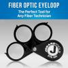 Jonard Tools EYE-369 Fiber Optic Eyeloop, Jewelers Loupe, X3, X6, X9 Magnification view 2