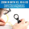 Jonard Tools EYE-369 Fiber Optic Eyeloop, Jewelers Loupe, X3, X6, X9 Magnification view 3