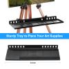 PATIKIL Artist Easel Stand, Paint Easel for Canvas Painting with Detachable Tray, Metal Tripod Easel Adjustable Height from 20 to 61 Inch for Table-Top/Floor Painting Drawing, Brown view 3