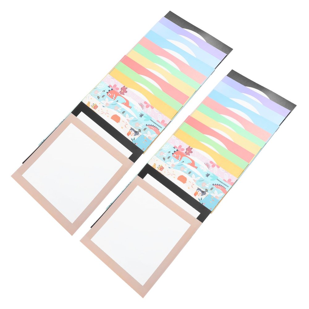 TEHAUX 32sheets Cardstock Bulk Cardstock Paper for Card Making DIY Sketching Oil Painting