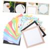 TEHAUX 32sheets Cardstock Bulk Cardstock Paper for Card Making DIY Sketching Oil Painting view 4