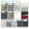 Northcott Banyan Batiks Quilting is My Voice Angled Mod Graphics, Fabric by The Yard (Forest Green) view 3