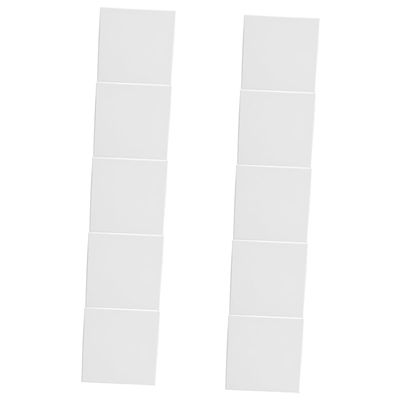 Hohopeti 10pcs Painting Frames Blank Canvas Boards for Oil Painting Square Cotton Artist Panels Art Supplies for DIY Creativity