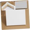 Hohopeti 10pcs Painting Frames Blank Canvas Boards for Oil Painting Square Cotton Artist Panels Art Supplies for DIY Creativity view 3
