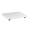 Fluance Turntable Isolation Base Anti-Vibration Wood Platform and HiFi Vinyl Record Weight Stabilizer with Rubberized Finish - Piano White view 2