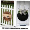 NUOBESTY 24pcs Unfinished Wood Slices for DIY Crafts Smooth Blank Wooden Cutouts for Painting Writing and Home Decorations for Garden Signs and Creative Projects view 4