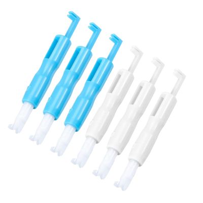 Operitacx 6pcs Automatic Needle Threaders Sewing Accessories for Easy Household Use Simple Design for Quick Threading for All Types of Sewing Machines