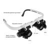 FRCOLOR 8X 15X 23X Binocular Head-Mounted Magnifier with Acrylic Lens Lightweight Hands-Free Magnifying Glass for Reading Jewelry Watch Repair view 3