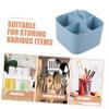 FUNOMOCYA Painting Tool Organizer Pencil Cases Multi-purpose Storage Baskets Handle for Office School Hospital view 2