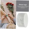 DIYEAH 6rolls Transparent Floral Tape for Bouquets Adhesive for Flower Arrangements DIY Crafts and Wreath Making Wide Easy to Cut and Use view 3