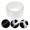 DIYEAH 6rolls Transparent Floral Tape for Bouquets Adhesive for Flower Arrangements DIY Crafts and Wreath Making Wide Easy to Cut and Use view 4