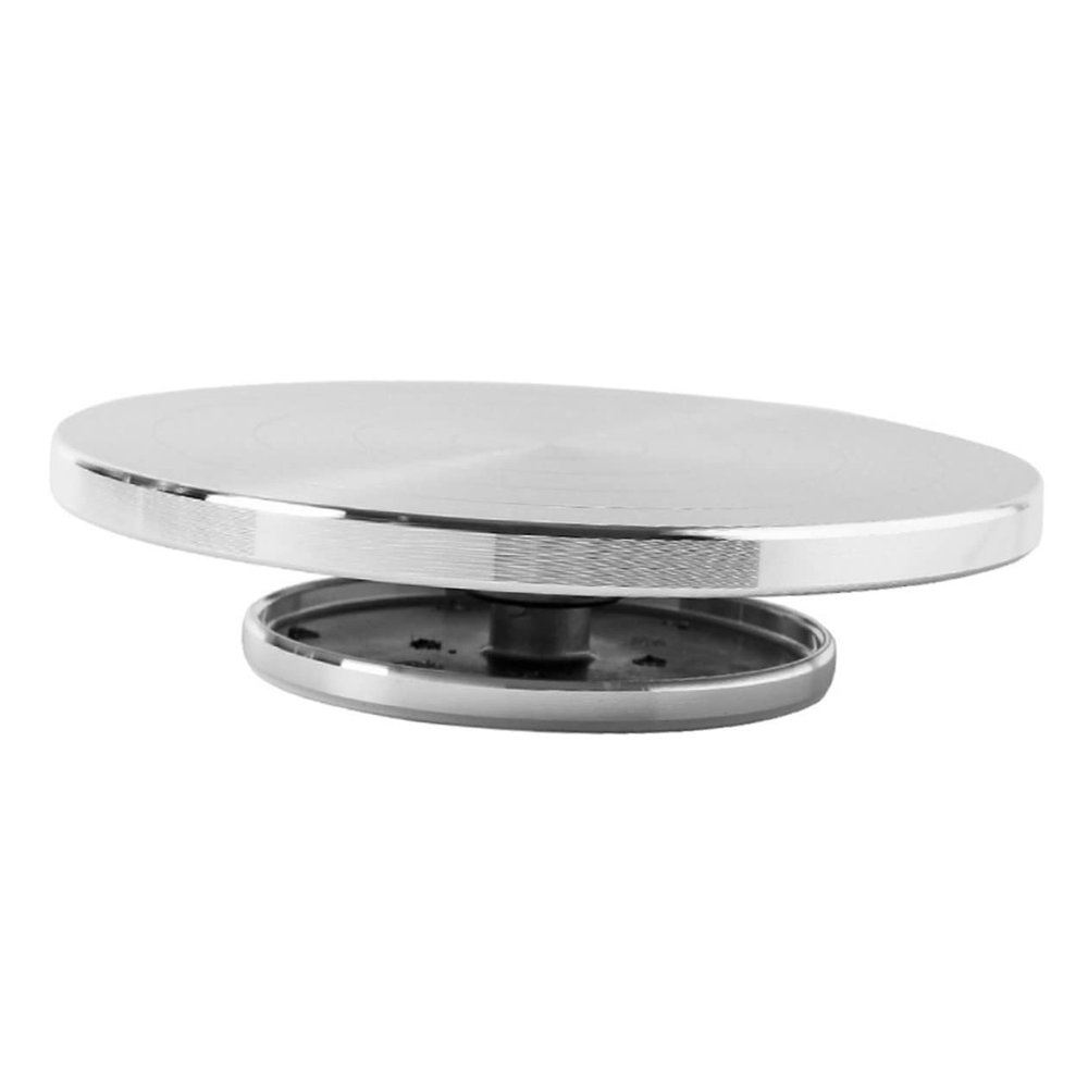 Hohopeti Sculpting Turntable for Clay Pottery Making Tool Swivel Base Aluminum Alloy Pottery Wheel