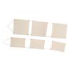 ULDIGI 2pcs Wooden Hanging Board Blank Drawing Sign for Home and Wedding Decor Smooth Unfinished for Creative Crafting and Personalization view 1