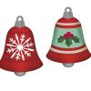 Christmas Bells Decoration Holly Snowflake Metal Cutting Dies Scrapbooking Card Making Craft view 1
