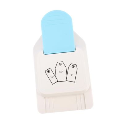 NineTribe Basics Small Handheld Hole Punch Embossing Machine Banner Hole Puncher Punchfor Tag Craft Punch DIY Label
