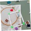 IWOWHERO Embroidery Hoop Square Clamp Embroidery Frame Lightweight PVC Frame for Easy to Assemble for Cross Stitch Random Color view 4
