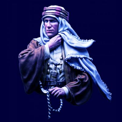 1/10 Ancient European Military Commander Resin Bust Model Kit Unpainted and Unassembled Resin Model Parts//X1z7-3