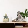 staol Silicone Mold Cute Hen Pen Holder Silicone Molds Table Ornament Mould Plaster Making Succulent Planter Mold DIY Craft Home Decorations, 8*10.5*11CM view 3