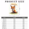 CUEAEAD Frameless Canvas Umbrella Fox Diamond Painting Kit DIY 5D Full Round Diamond HD Picture Diamond Dot Painting Art Craft Gift, Wall Decor Living Room Office Hangable 12x16 Inch view 2