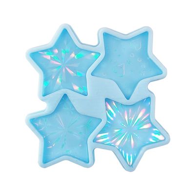 Jewelry Casting Mold,Holographic Star Resin Mold Phone Hand Grip Silicone Mold