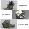 Tofficu Durable Roller Presser Foot for Flat-Seaming Machine Adjustable Pressure Foot for Thick Fabrics Easy Installation for Beginners and Professionals view 2