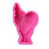 CHIUEAST Silicone Molds Hands Holding Heart Wing Molds DIY Soap Baking Molds Castings Molds Resin Molds for Making Molds Resin Molds Hands Holding Heart Wing Silicone DIY Soap Molds view 1