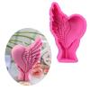 CHIUEAST Silicone Molds Hands Holding Heart Wing Molds DIY Soap Baking Molds Castings Molds Resin Molds for Making Molds Resin Molds Hands Holding Heart Wing Silicone DIY Soap Molds view 2