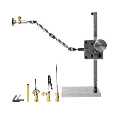 Stop Motion Animation Kit, Stainless Steel Armature Rigging System, with 5 Connectors, 26cm Lifting Bracket, Studio Stop Motion Rig Arm, for Action Figures, Models (Arm Length: 25cm)