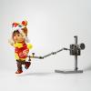 Stop Motion Animation Kit, Stainless Steel Armature Rigging System, with 5 Connectors, 26cm Lifting Bracket, Studio Stop Motion Rig Arm, for Action Figures, Models (Arm Length: 25cm) view 3