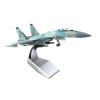 9.1 1/100 Scale Su-35 Fighter Model Airplane Aircraft Model Jet Collectibles Diecast Plane Model for Collection Gift Ornament (Size : A) view 1