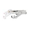 Portable Motion Quilting Presser Foot for Low Sewing Machines for Embroidery Darning and Quilting Silver Open Style view 1