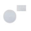 ihreesy Clock Casting Molds,3D Clock Resin Molds Silicone Candle Molds DIY Epoxy Resin Casting for Craft Home Wall Decor,Small Roman Numerals Style view 3
