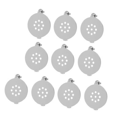 OATIPHO 10pcs Brooch Bases DIY Breastpin Trays for Crafting Unique Jewelry Durable Safety Pins with Deep Trays for Gemstones and Custom Designs