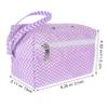 IWOWHERO Wool Storage Bag for Knitting and Crochet Compact Zipper Organizer for Yarn and Tools Portable Crochet Hook Case for DIY Projects and Lightweight Design for Travel view 2