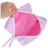 IWOWHERO Wool Storage Bag for Knitting and Crochet Compact Zipper Organizer for Yarn and Tools Portable Crochet Hook Case for DIY Projects and Lightweight Design for Travel view 3