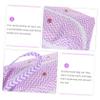 IWOWHERO Wool Storage Bag for Knitting and Crochet Compact Zipper Organizer for Yarn and Tools Portable Crochet Hook Case for DIY Projects and Lightweight Design for Travel view 4