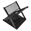 VINTORKY Drying Bowl Rack Dish Draining Rack Space-Saving Bowl Holder Easy Access Dish Organizer view 1