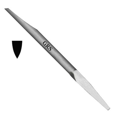 GRS GRS 022-601 NTG Onglette Graver HSS EUR N-1, USA 1, 1.78mm, Grey